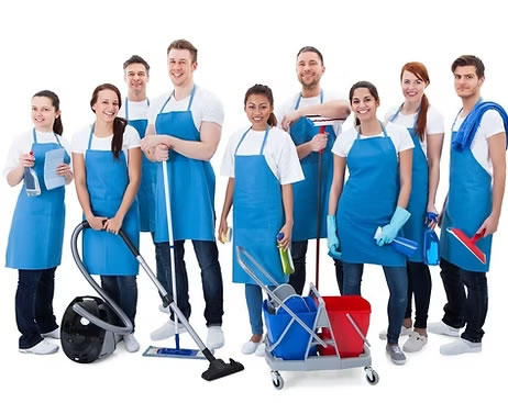 commercial cleaning crew
