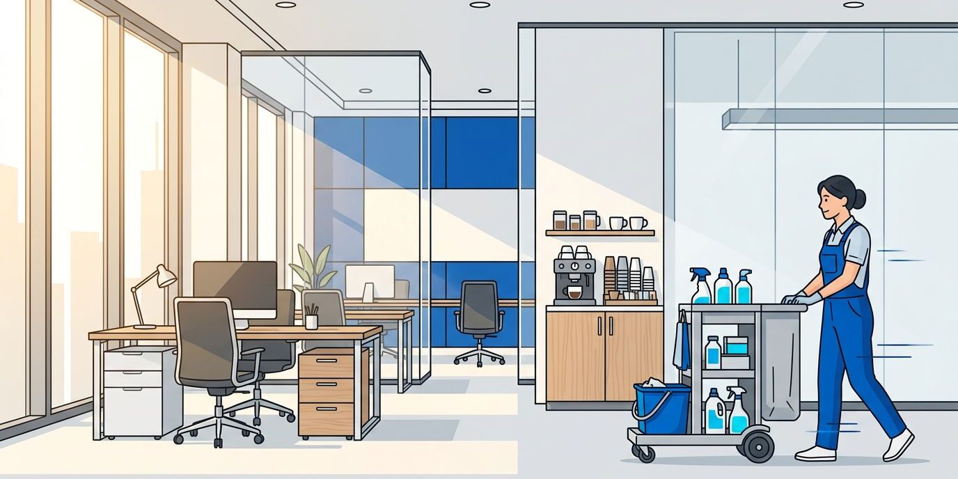 Professional Office Cleaning Service Office Cleaning Frequency: How Often Should You Schedule Service?