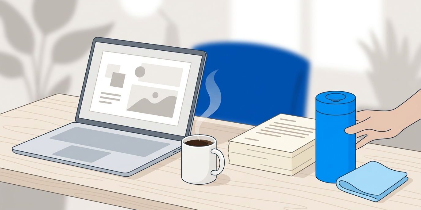 Shared Office Desk Sanitization Shared Desk Cleaning Tips for a Hybrid Office That Works